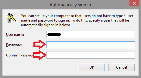 Windows 8 Automat Sign In Box
